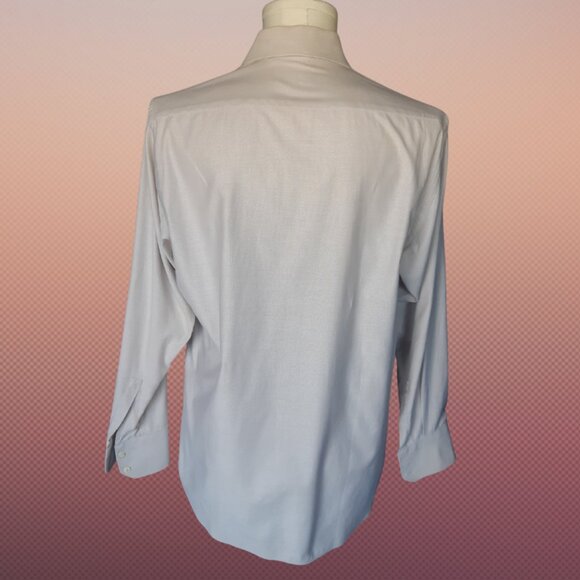 Hugo Boss SZ 15.5 100% Cotton Men's Woven Tan Button Up Shirt - Picture 2 of 16